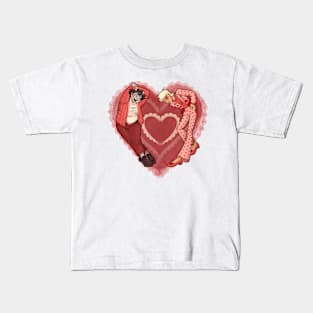 Davekat Valentine Kids T-Shirt